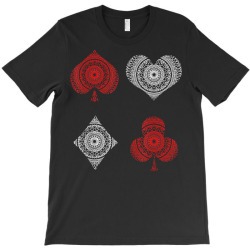 poker hearts spades diamonds clubs sign   poker t shirt T-Shirt | Artistshot