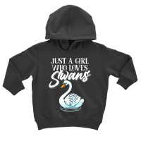 Cool Swan For Women Girls Tundra Trumpeter Swans Lake Animal T Shirt Toddler Hoodie | Artistshot