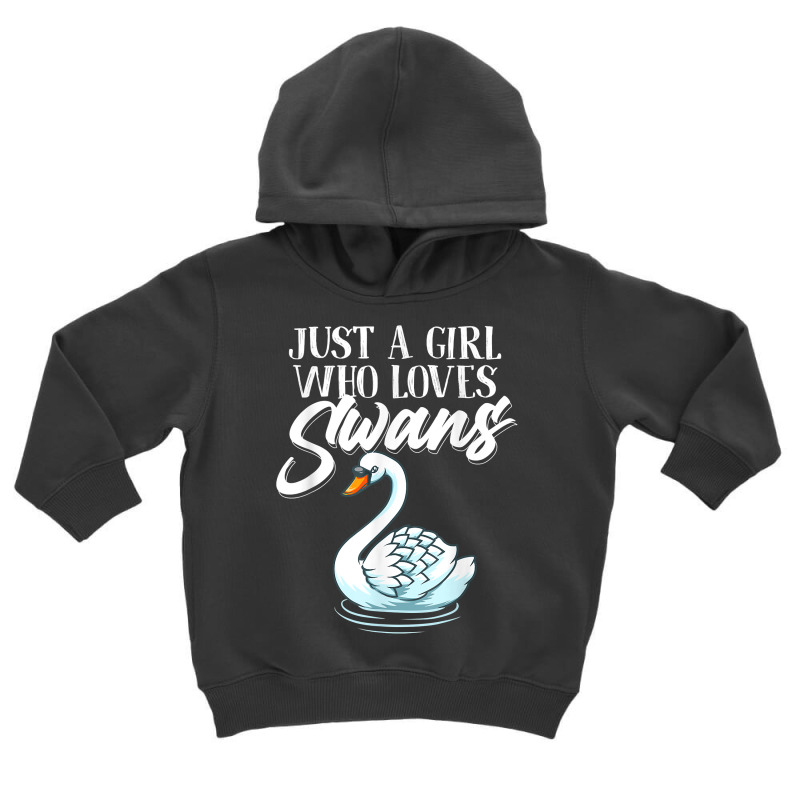 Cool Swan For Women Girls Tundra Trumpeter Swans Lake Animal T Shirt Toddler Hoodie | Artistshot