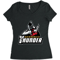 The-adirondack-thunder-pen Women's Triblend Scoop T-shirt | Artistshot