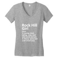 Rock Hill Girl Mo Missouri Funny City Home Roots Gift Women's V-neck T-shirt | Artistshot