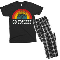 Go Topless Funny Off Road T Shirt Men's T-shirt Pajama Set | Artistshot