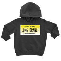 Long Branch Nj New Jersey License Plate Beach Jersey Shore T Shirt Toddler Hoodie | Artistshot