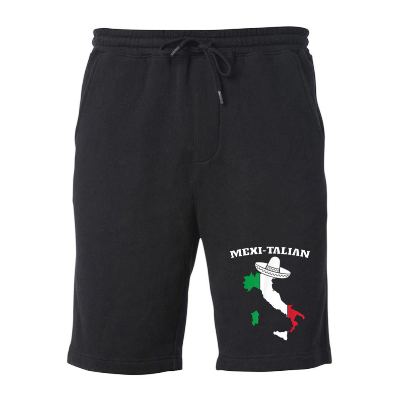 Mexitalian! Funny Cinco De Mayo Mexican Italian Fleece Short by AMderra12 | Artistshot