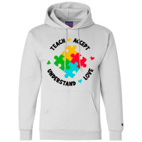 Teach Accept Understand Love Champion Hoodie | Artistshot