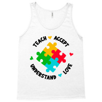 Teach Accept Understand Love Tank Top | Artistshot