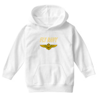 Fly Navy Shirt Classic Naval Officer Pilot Wings Tee Youth Hoodie | Artistshot