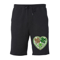 St Patricks Day Women Green Fleece Short | Artistshot