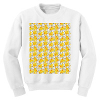 Yellow Wildflower Floral Pattern Youth Sweatshirt | Artistshot