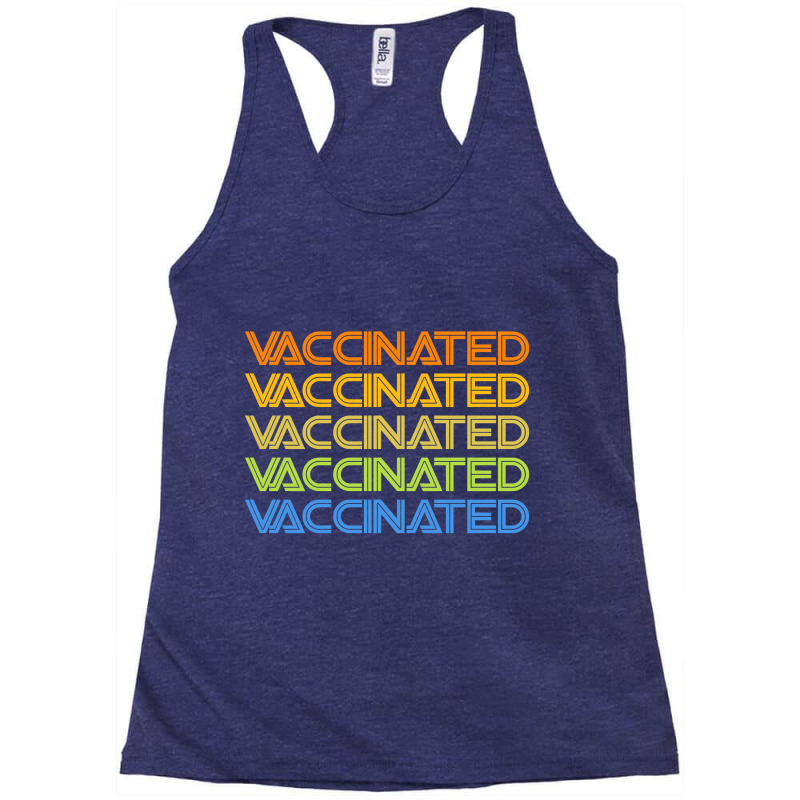 Vaccinated Retro Racerback Tank by elasting | Artistshot