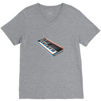 Microkorg 3d Synth Design V-neck Tee | Artistshot