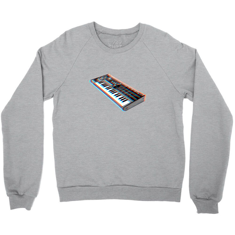 Microkorg 3d Synth Design Crewneck Sweatshirt | Artistshot