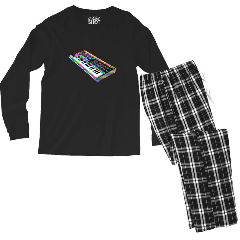 Microkorg 3d Synth Design Men's Long Sleeve Pajama Set | Artistshot