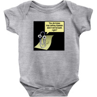 Clippy, Jeffrey Epstein Baby Bodysuit | Artistshot