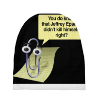 Clippy, Jeffrey Epstein Baby Beanies | Artistshot