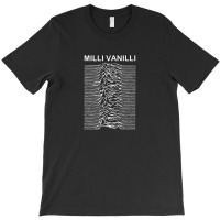 Milli Vanilli Unknown Pleasures Parody T-shirt | Artistshot