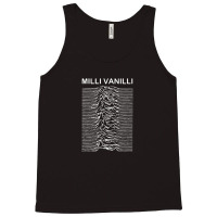 Milli Vanilli Unknown Pleasures Parody Tank Top | Artistshot