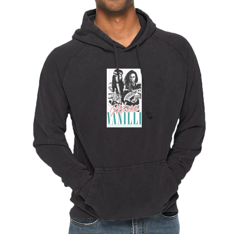 Milli Vanilli Vintage Style 90s Aesthetic Design Vintage Hoodie | Artistshot