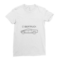 Cyber Tech Futuristic Truck Ladies Fitted T-shirt | Artistshot