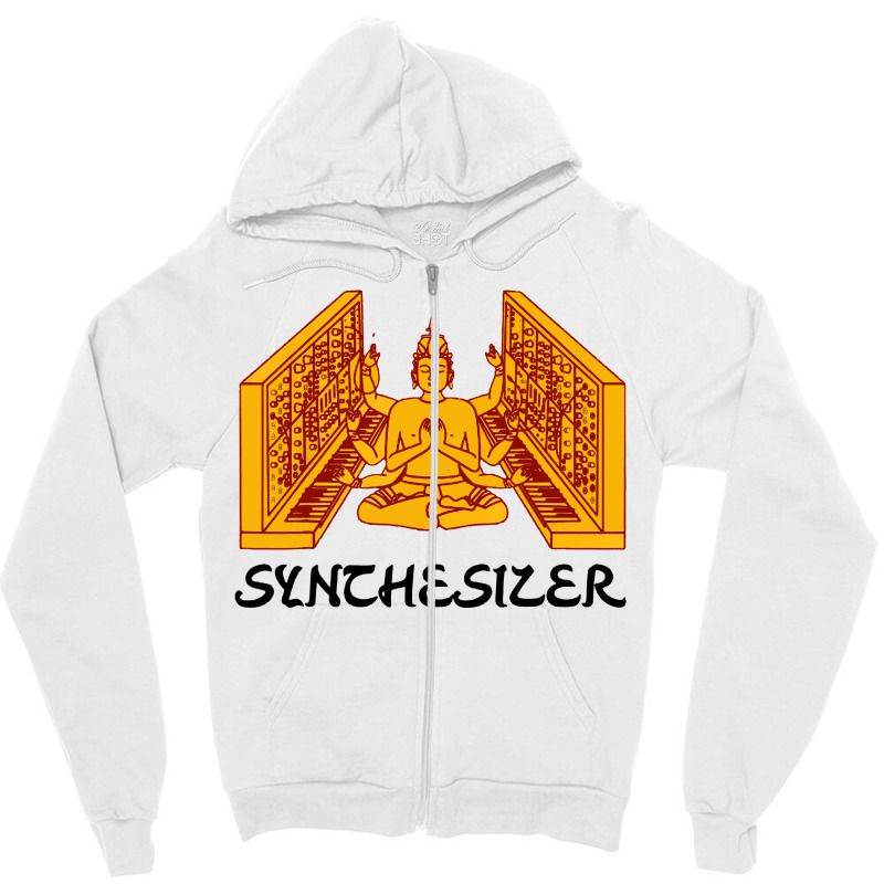 Shiva Hinduism Modular Synthesizer Synth Zipper Hoodie | Artistshot