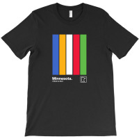 Minnesota State Flag Original Minimalist Artwork Poster Design T-shirt | Artistshot