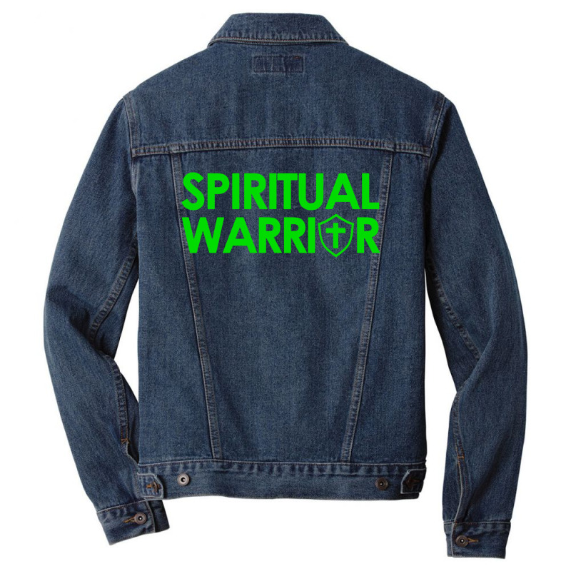 Spiritual Warrior Men Denim Jacket | Artistshot