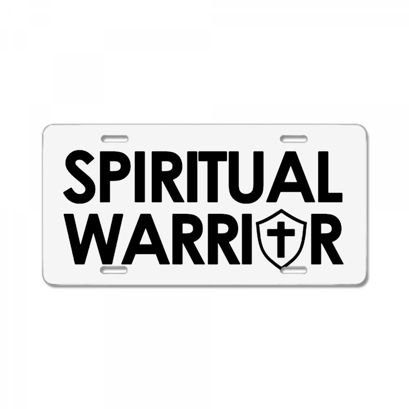 Spiritual Warrior License Plate | Artistshot