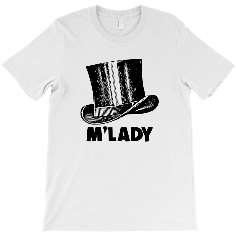 M'lady Hipster Top Hat Tribute T-shirt | Artistshot