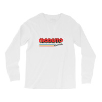 Modesto, Ca Retro Typography Design Long Sleeve Shirts | Artistshot