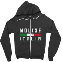 Molise Italia Italy Typography Design Zipper Hoodie | Artistshot