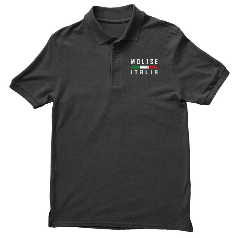 Molise Italia Italy Typography Design Men's Polo Shirt | Artistshot