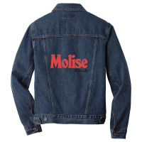 Molise Italia Typography Region Design Men Denim Jacket | Artistshot