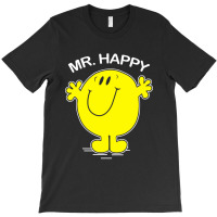 Mr Happy T-shirt | Artistshot