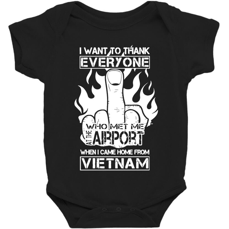 Veterans   Vietnam Pod Baby Bodysuit by Lemah Teles | Artistshot