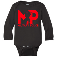 Veteran Mp Military Police Pod Long Sleeve Baby Bodysuit | Artistshot