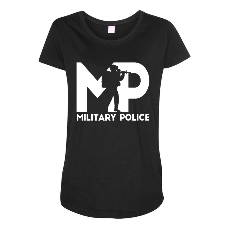 Veteran Mp Military Police Pod Maternity Scoop Neck T-shirt by Lemah Teles | Artistshot