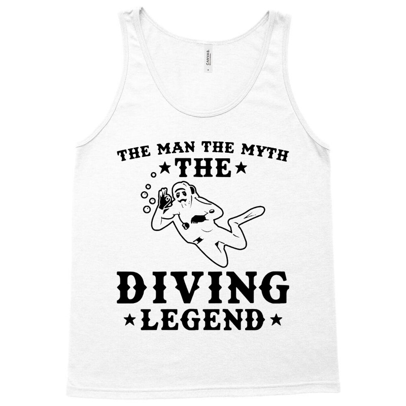 Diving Legend Tank Top by Cocoa | Artistshot