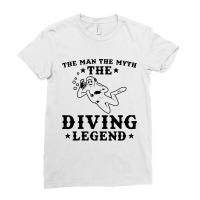 Diving Legend Ladies Fitted T-shirt | Artistshot