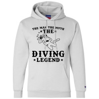 Diving Legend Champion Hoodie | Artistshot