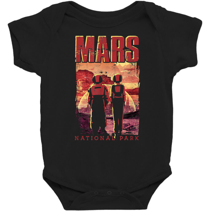 Mars National Park   Mystical Space Universe Exploration T Shirt Baby Bodysuit | Artistshot