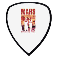 Mars National Park   Mystical Space Universe Exploration T Shirt Shield S Patch | Artistshot