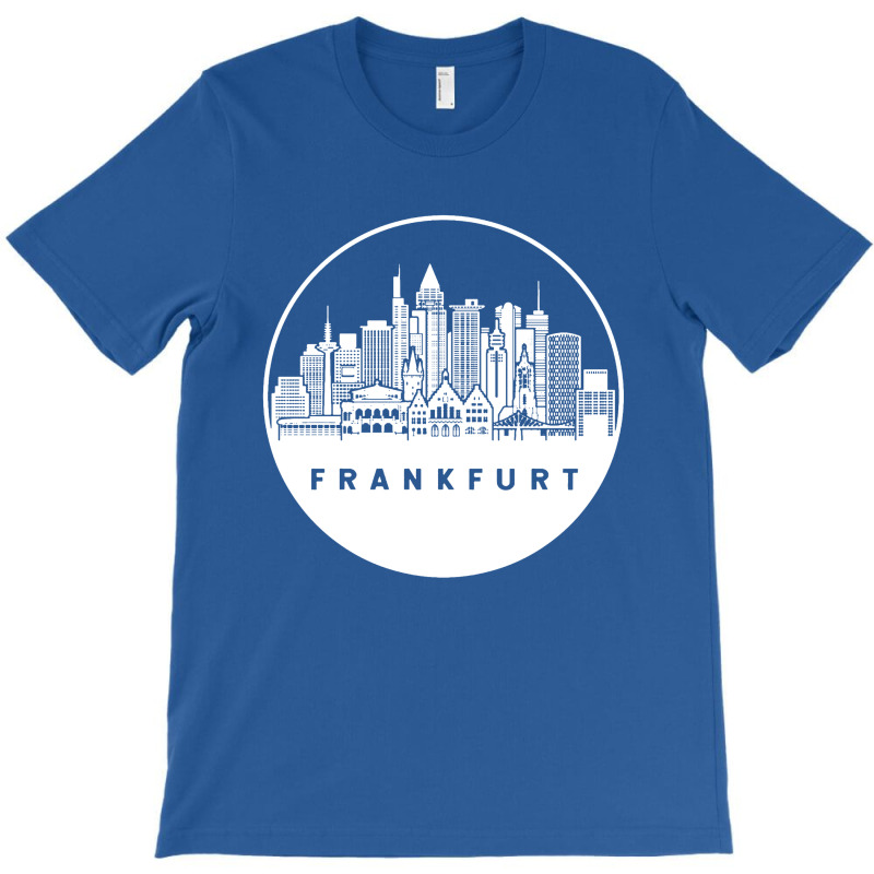 Frankfurt Germany Skyline T-shirt | Artistshot