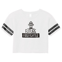 Future Firefighter Scorecard Crop Tee | Artistshot