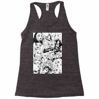 Ahegao Face Gray Anime Racerback Tank | Artistshot