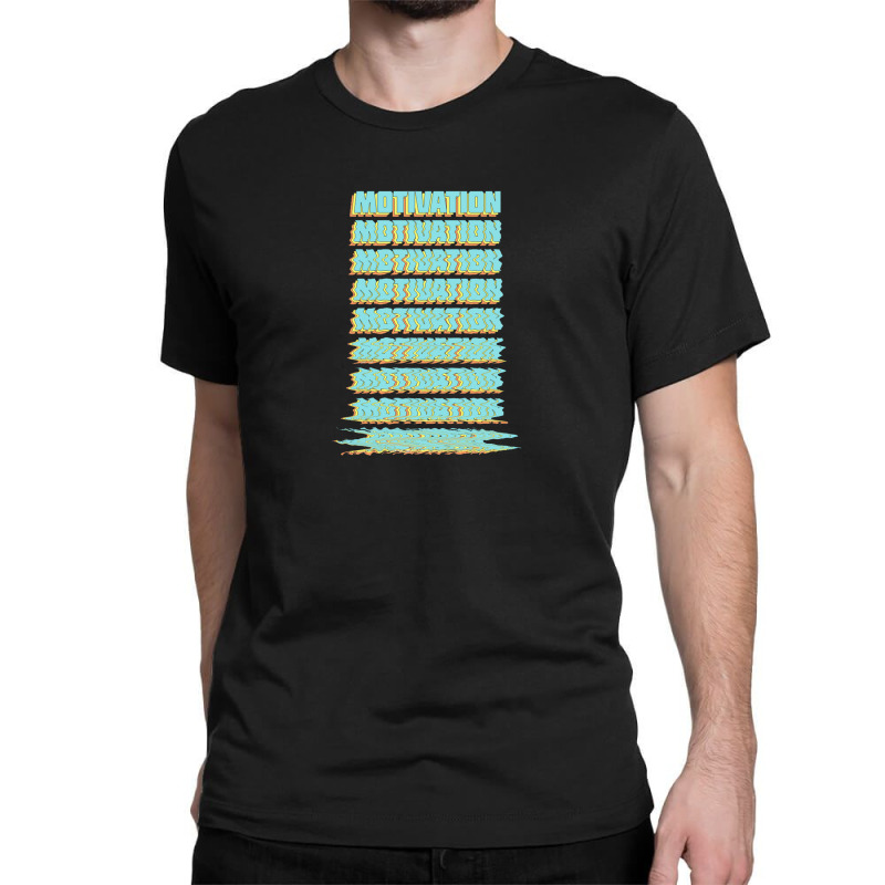 Motivation Nihilist Depression Meme Typographic Classic T-shirt | Artistshot