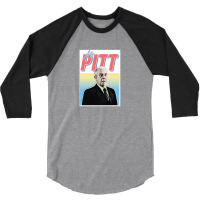 Mr Pitt Fan Art 3/4 Sleeve Shirt | Artistshot