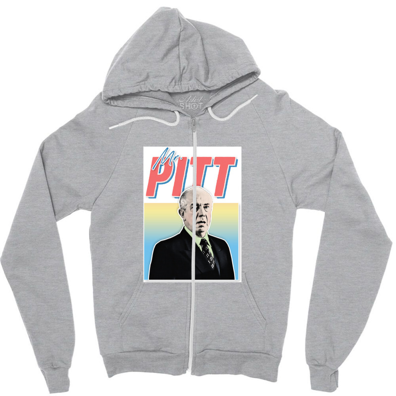 Mr Pitt Fan Art Zipper Hoodie | Artistshot