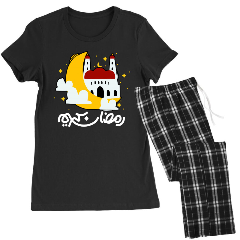 Happy Ramadan Kareem Arabic Calligraphy Women's Pajamas Set by THT | Artistshot