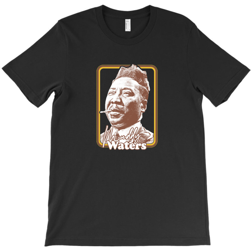 Muddy Waters Vintage Style Fan Art Design T-shirt | Artistshot