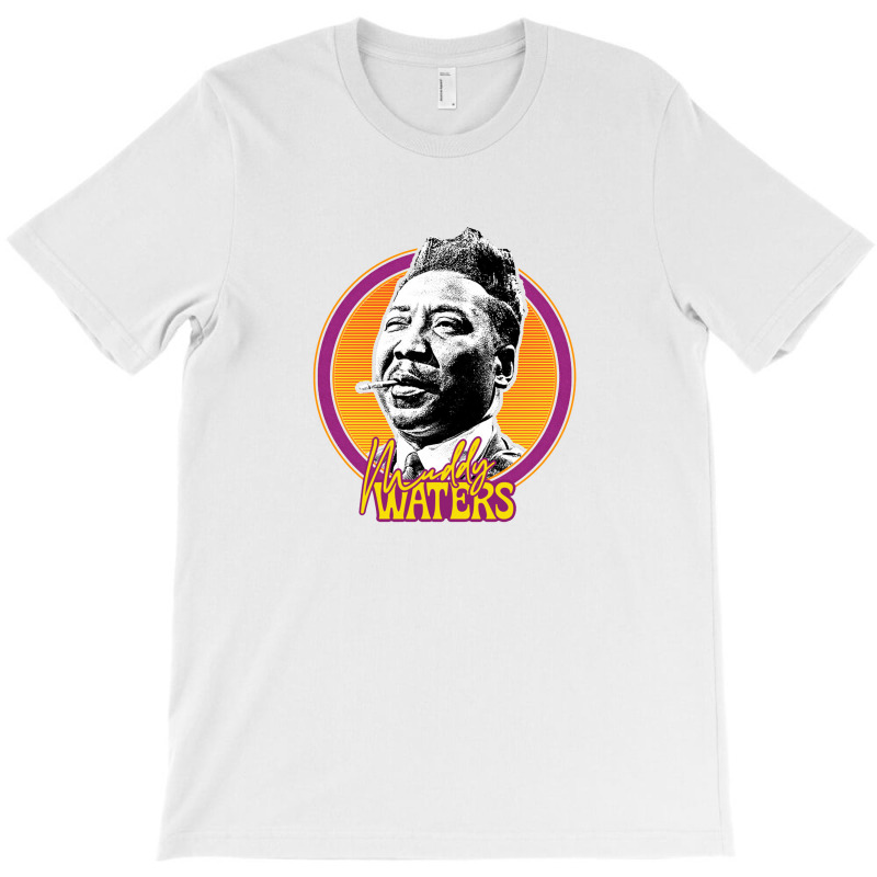 Muddy Waters Vintage Style Fan Art Design T-shirt | Artistshot